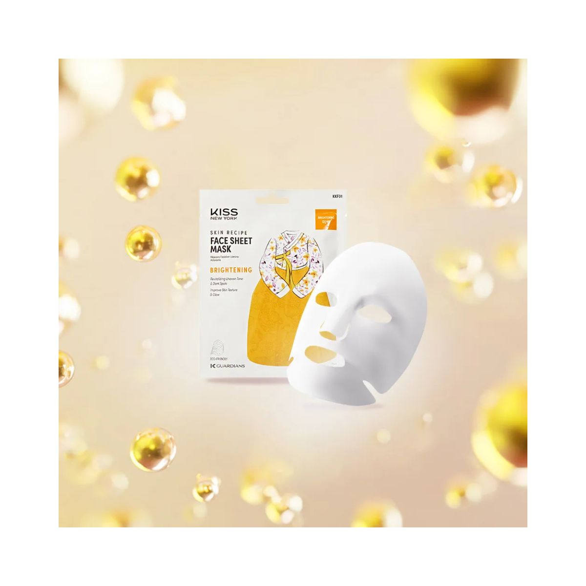 MÁSCARA FACIAL SHEET BRIGHTENING KISS NEW YORK