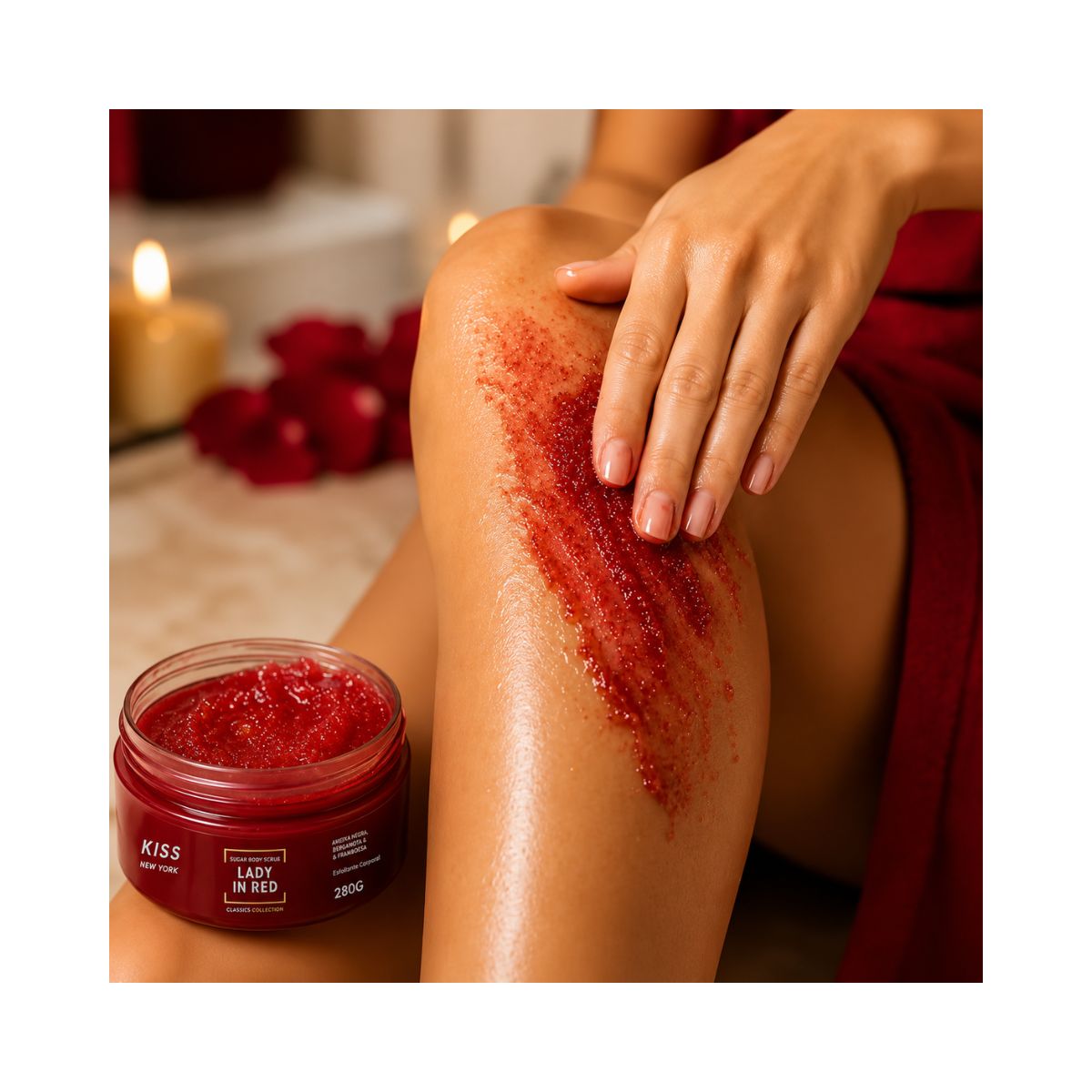 ESFOLIANTE CORPORAL LADY IN RED KISS NEW YORK