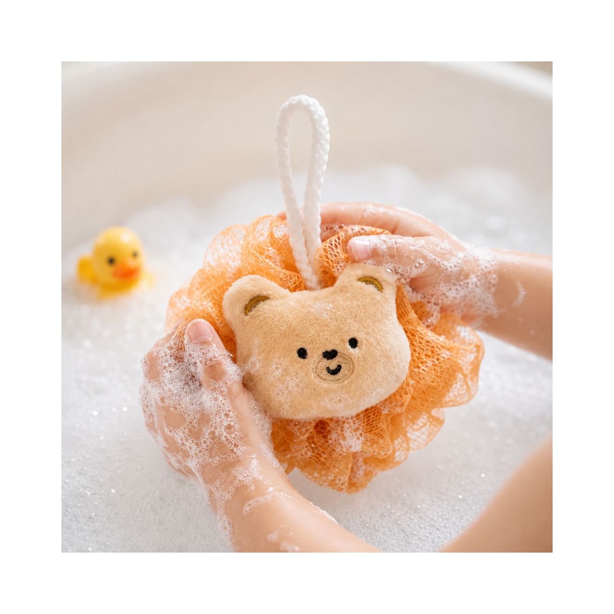 MINI ESPONJA INFANTIL PARA BANHO BEAR PROART