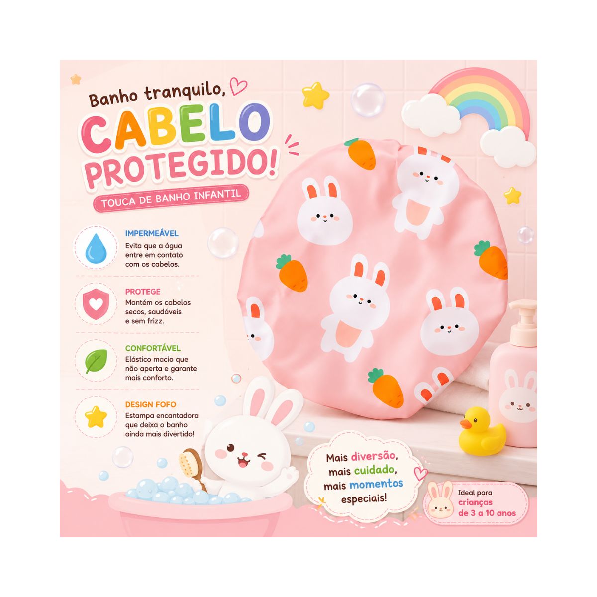 TOUCA 2 IN 1 INFANTIL MINI BUNNY PROART
