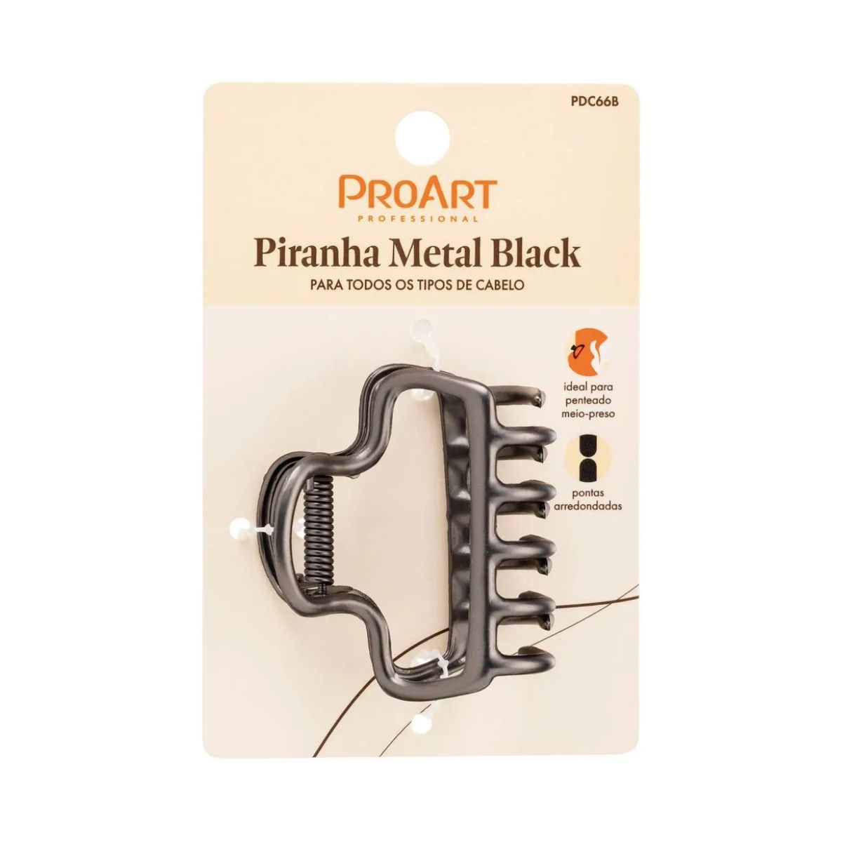 PIRANHA PROART METAL BLACK SQUARE