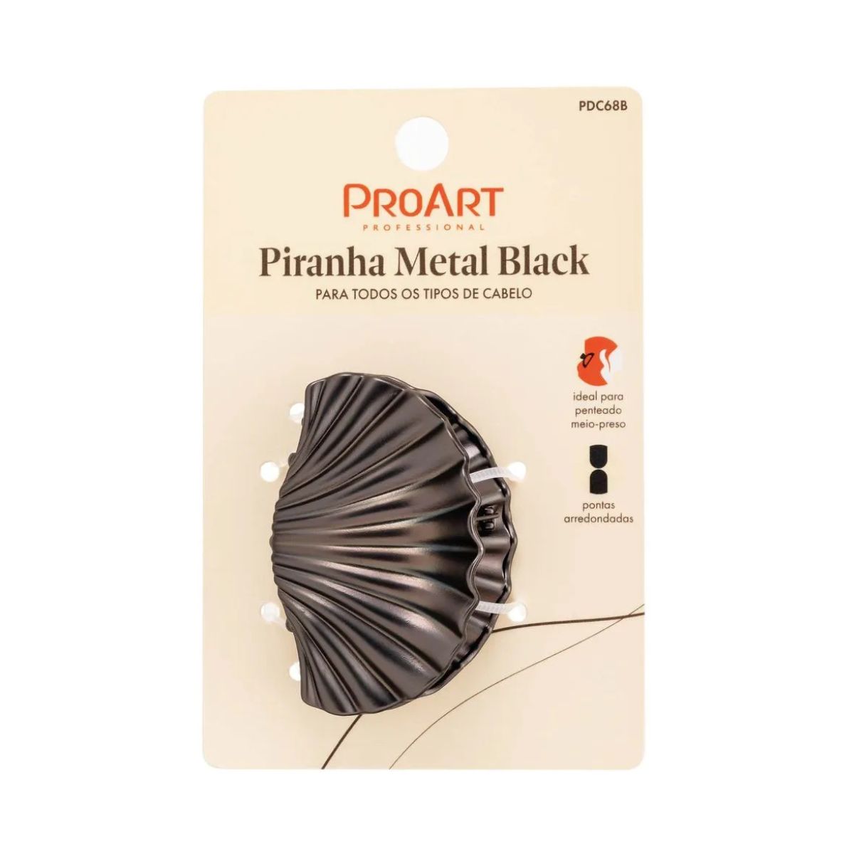 PIRANHA PROART METAL BLACK SHELL