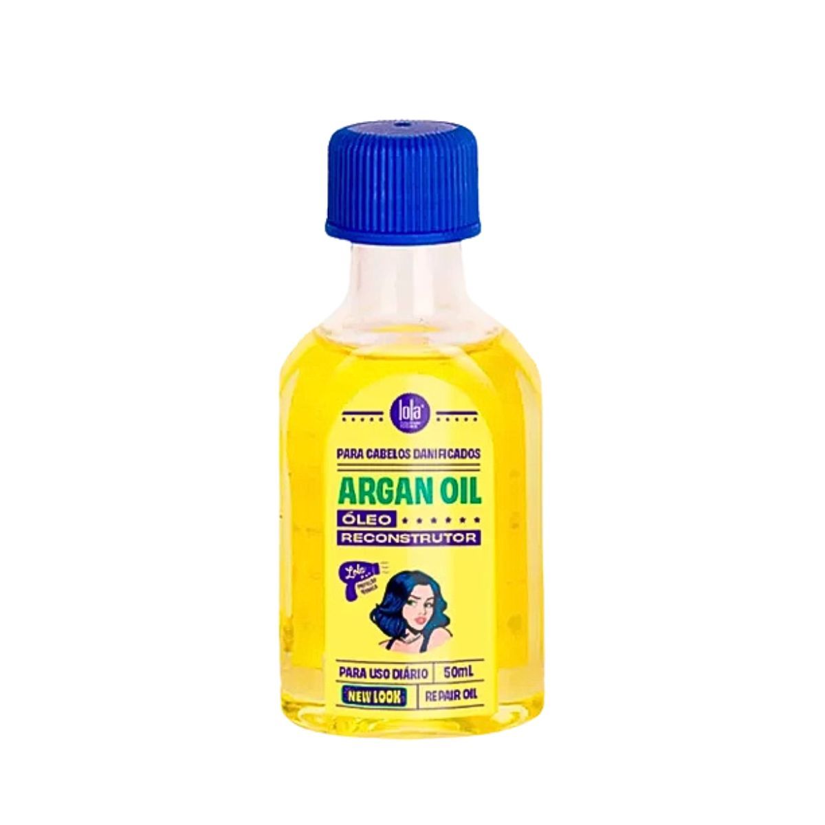 ÓLEO DE ARGAN LOLA COSMETICS 50ML COM ACESSÓRIO SORTIDO