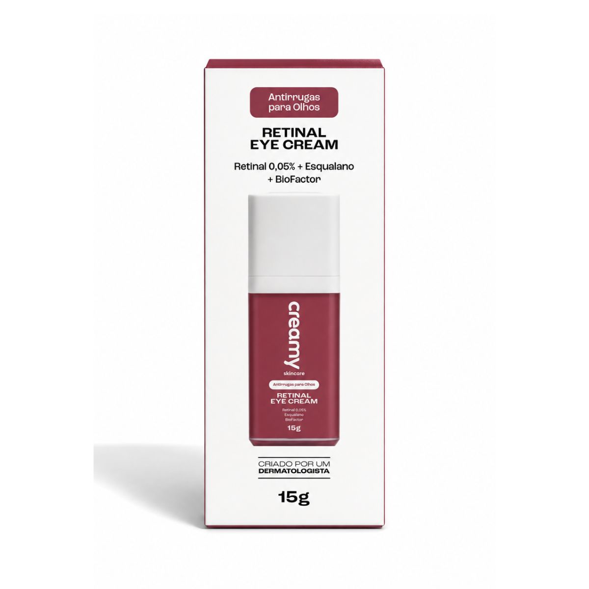 CREME PARA A ÁREA DOS OLHOS ANTIRRUGAS RETINOL EYE CREAMY SKINCARE 15G