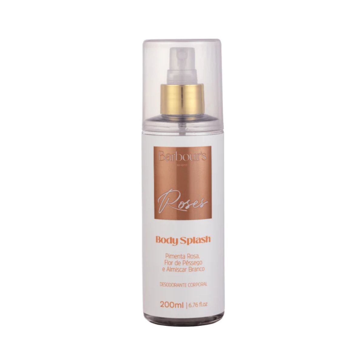 KIT BODY SPLASH ROSES BARBOURS 200ML COM PERFUME CAPILAR VERY SEXY BARBOURS 50ML