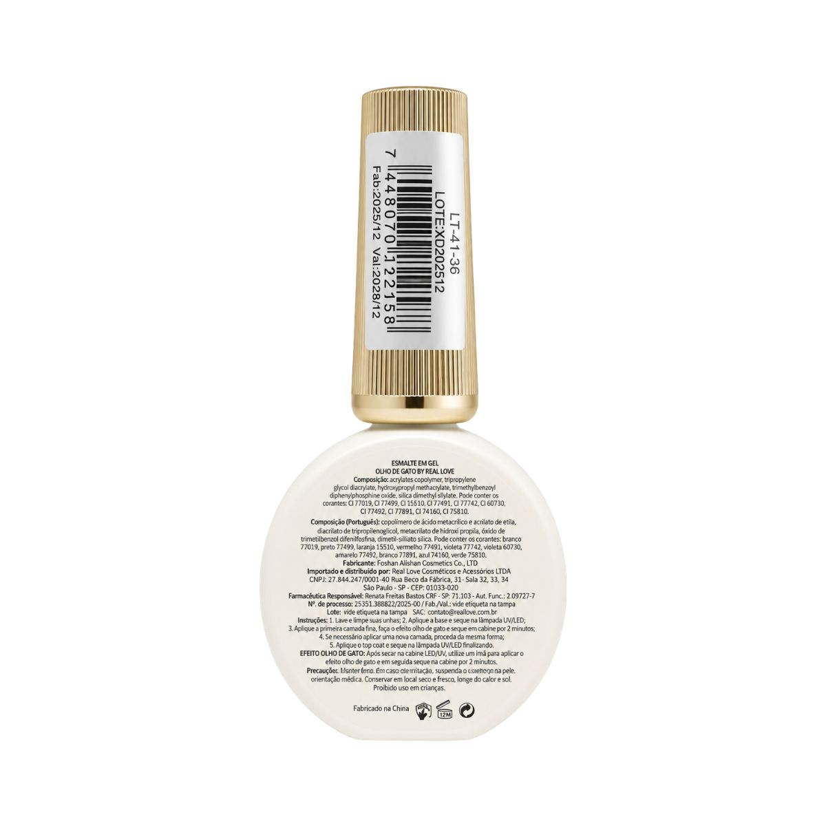 ESMALTE REAL LOVE OLHO DE GATO 36 10ML