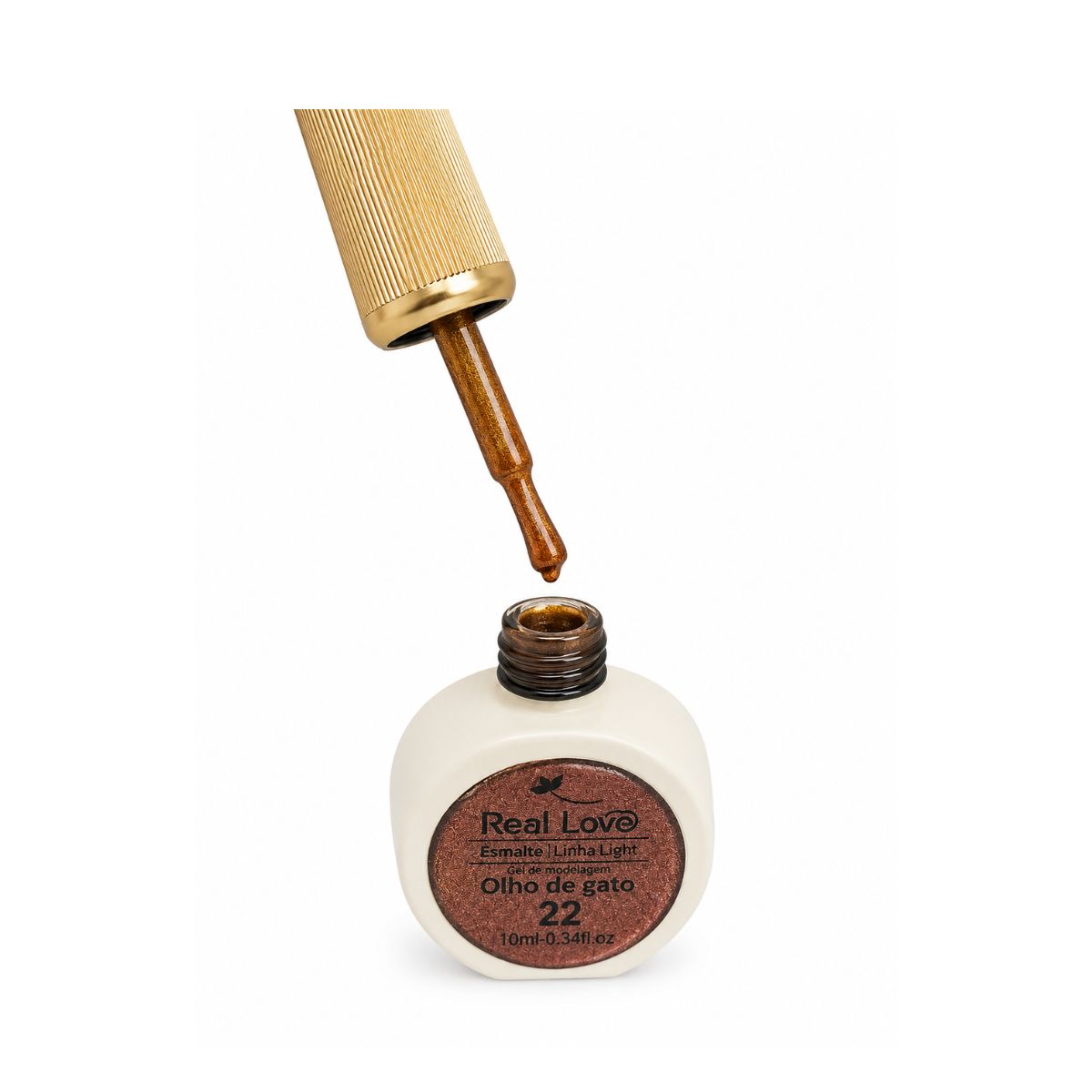 ESMALTE REAL LOVE OLHO DE GATO 22 10ML