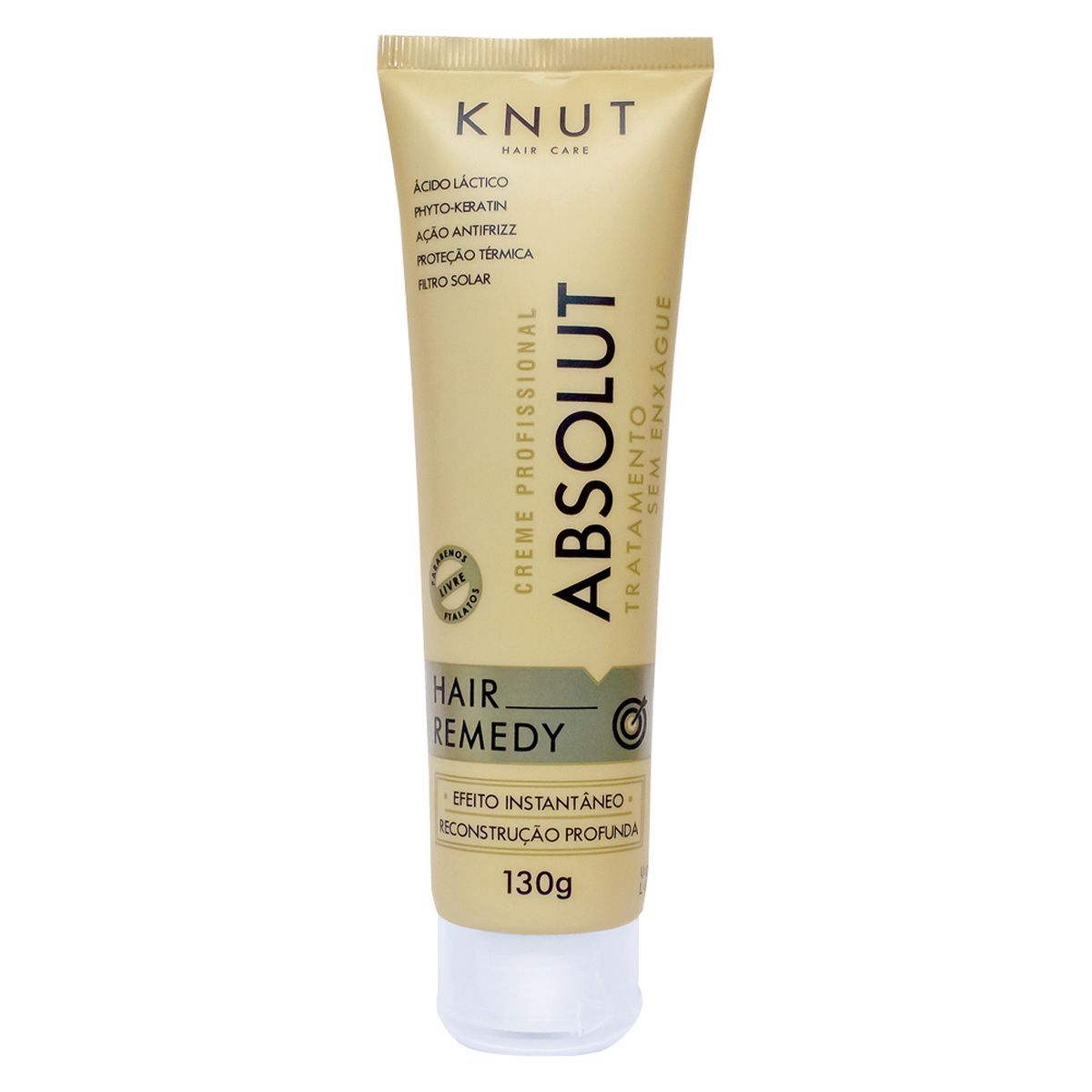 KIT KNUT CREME HAIR REMEDY ABSOLUT 130G COM ÓLEO 7ML