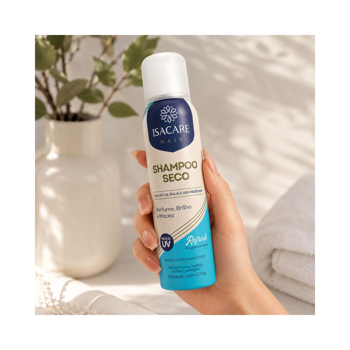 SHAMPOO A SECO REFRESH ISACARE 150ML