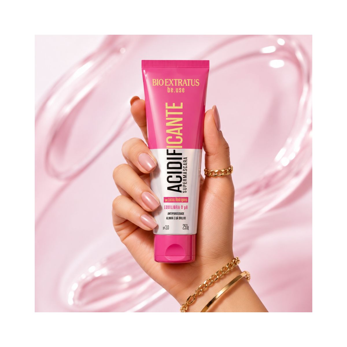 MÁSCARA ACIDIFICANTE BE.USE BIO EXTRATUS 250G