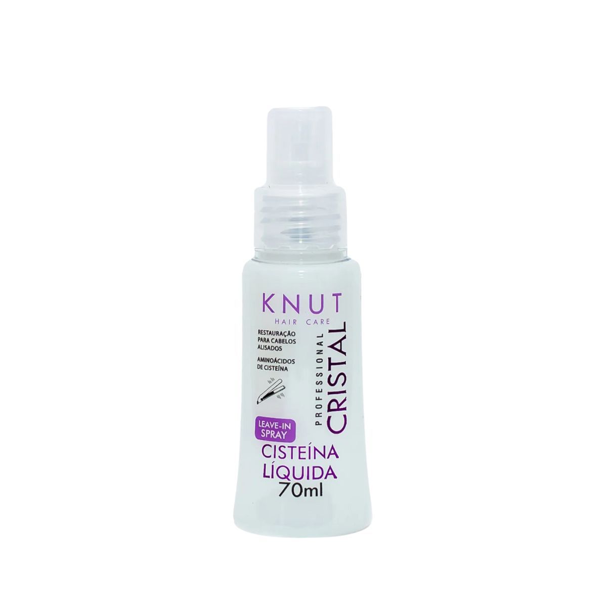 KIT KNUT LEAVE-IN CRISTAL KNUT 70ML COM ÓLEO 7ML