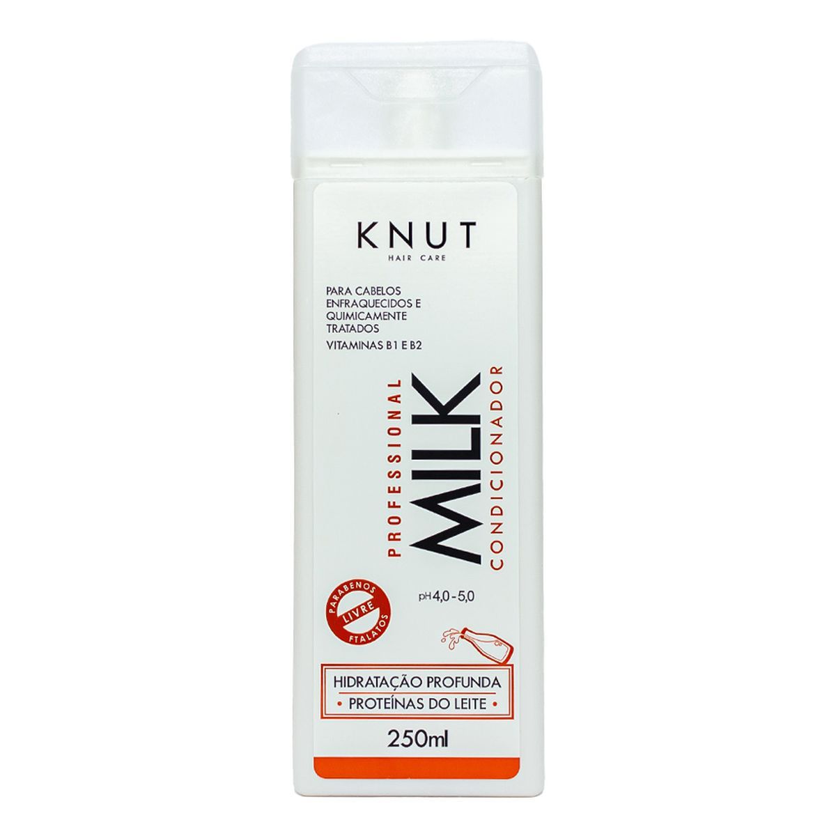 KIT KNUT CONDICIONADOR MILK 250ML COM ÓLEO 7ML