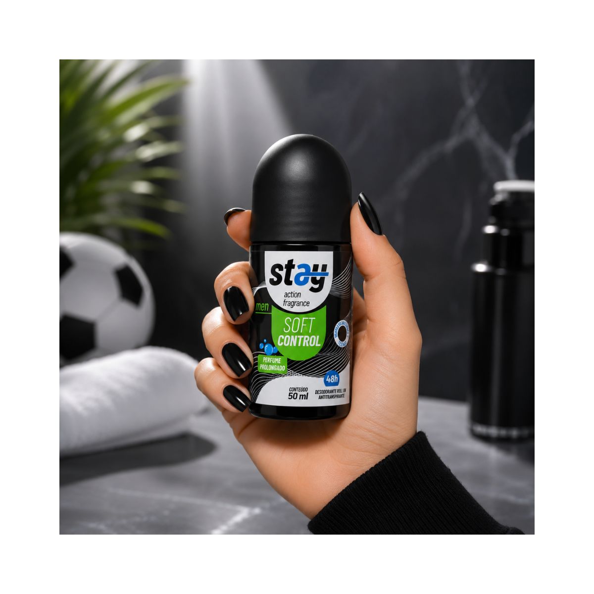 DEO ROLLON STAY SOFT CONTROL 48HS MEN 50ML