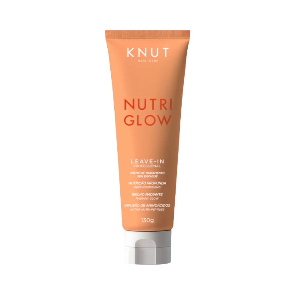 KIT KNUT LEAVE-IN CREME NUTRIGLOW KNUT 130G COM ÓLEO