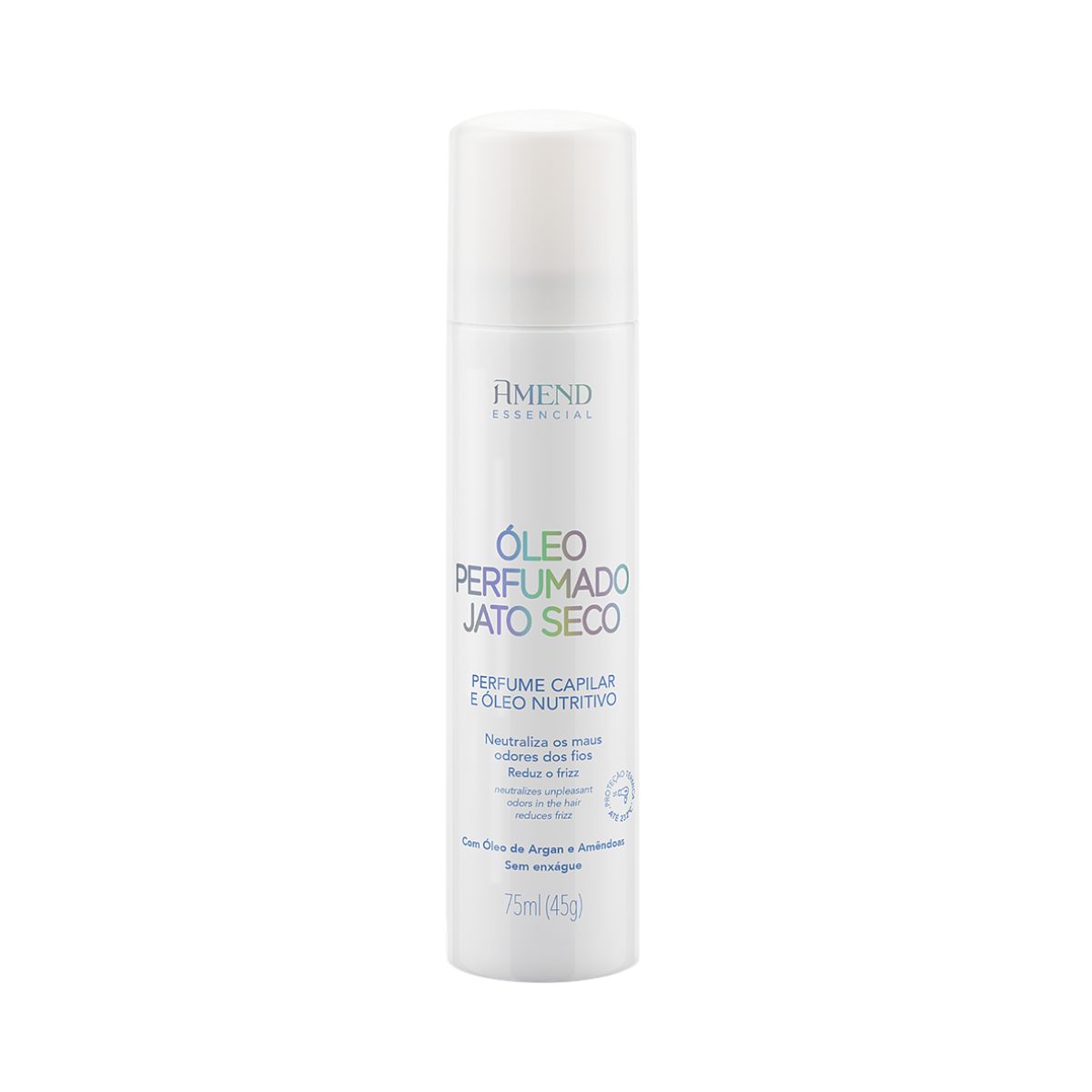 PERFUME CAPILAR E ÓLEO NUTRITIVO ESSENCIAL PERFUMADO AMEND 75ML