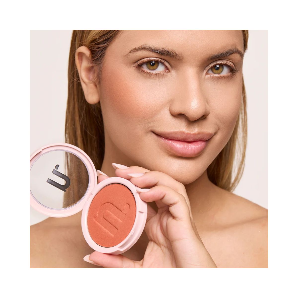 BLUSH COMPACTO INSTANT TERRACOTA NINA MAKEUP
