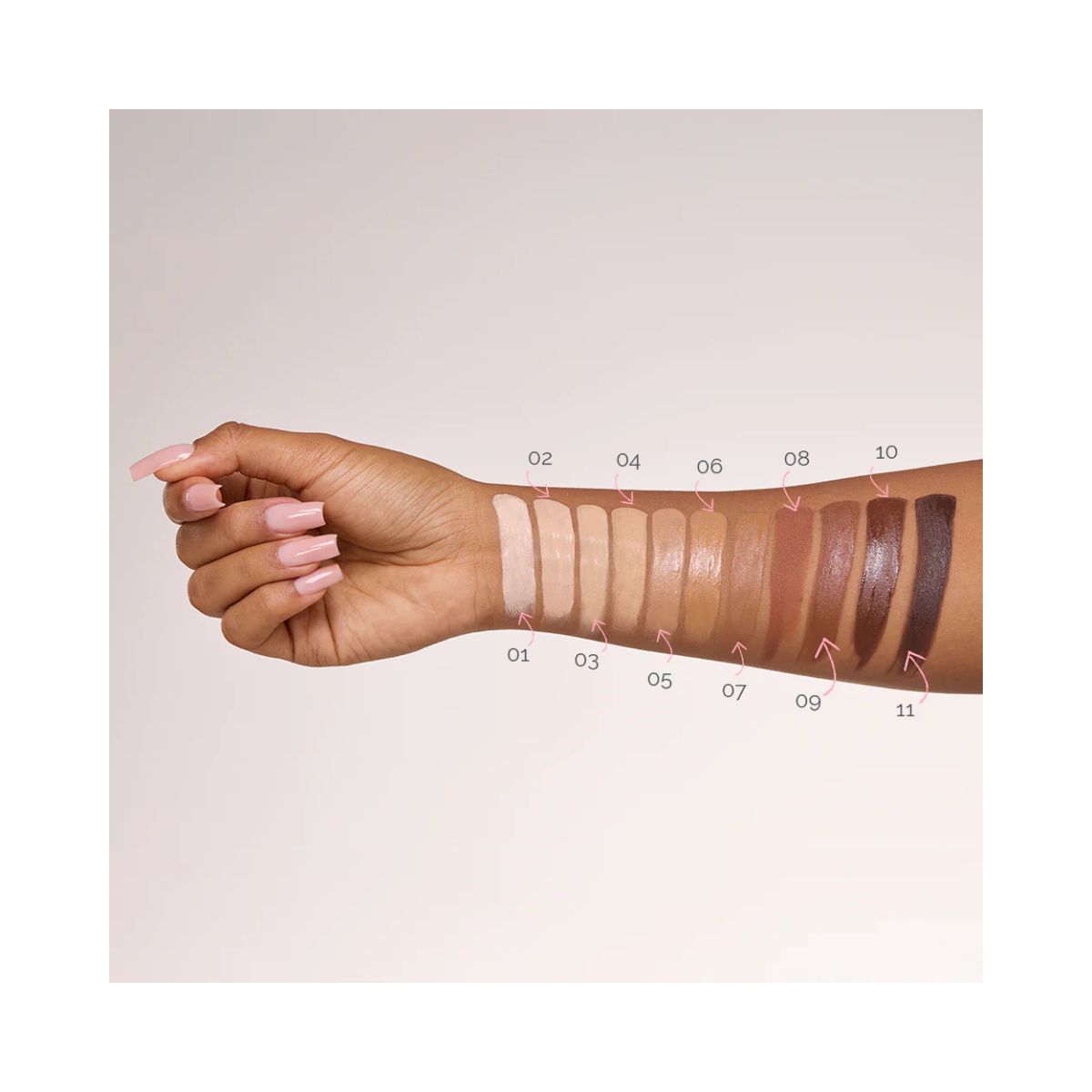CORRETIVO LÍQUIDO BASIC COR 1 NINA MAKEUP