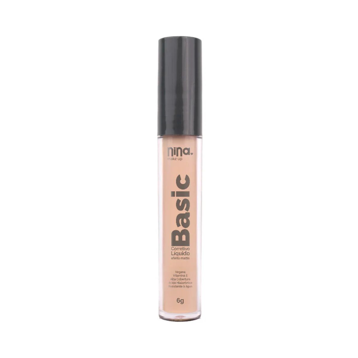 CORRETIVO LÍQUIDO BASIC COR 2 NINA MAKEUP