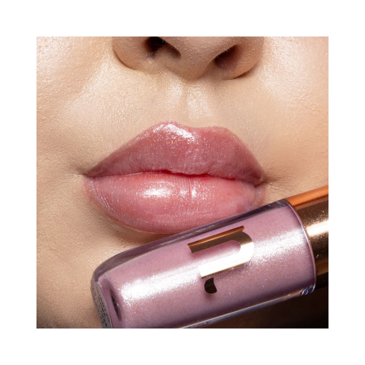 GLOSS LABIAL INSTANT GLOW QUARTZO ROSA NINA MAKEUP