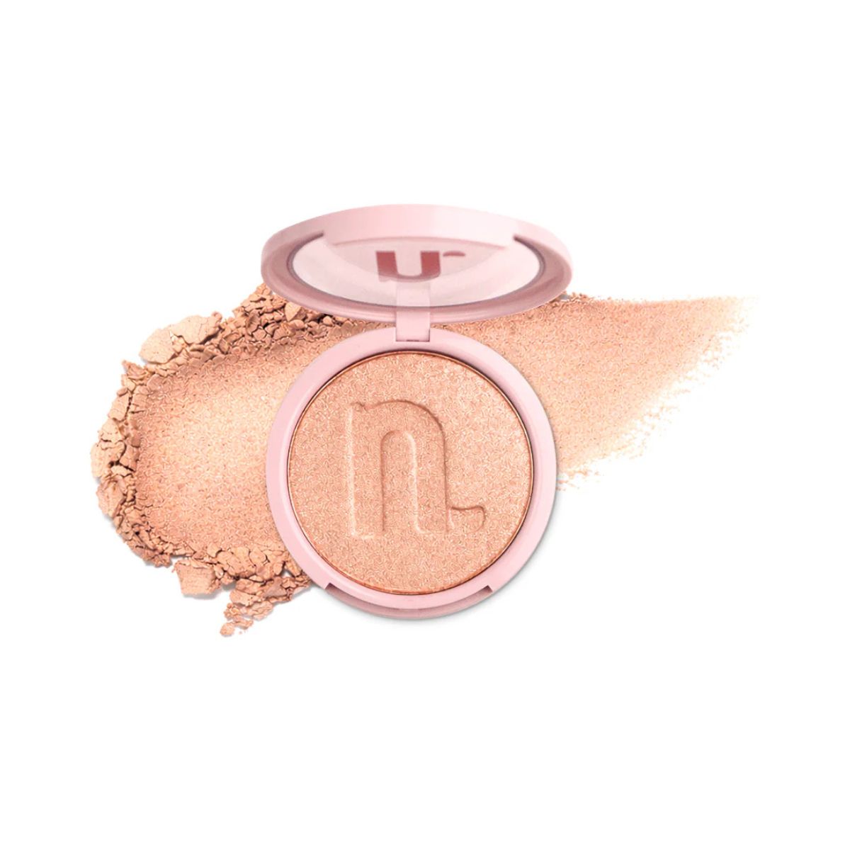 ILUMINADOR COMPACTADO INSTANT GLOW ROSÊ NINA MAKEUP