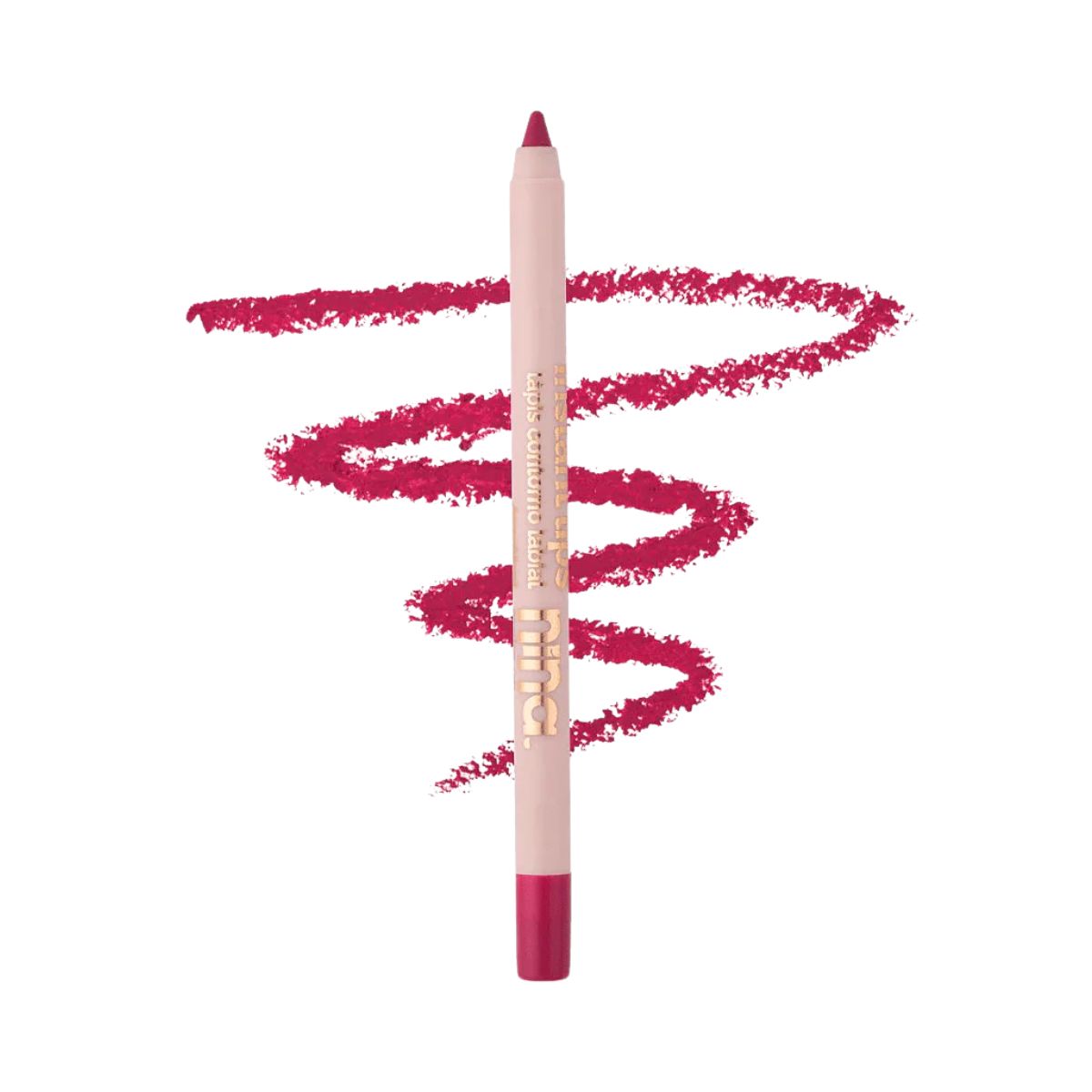 LÁPIS CONTORNO LABIAL INSTANT LIPS INFINITO NINA MAKEUP