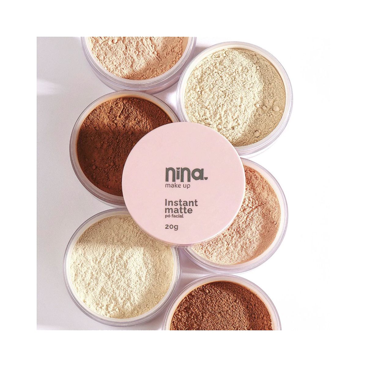 PÓ FACIAL SOLTO INSTANT MATTE COR 1 NINA MAKEUP