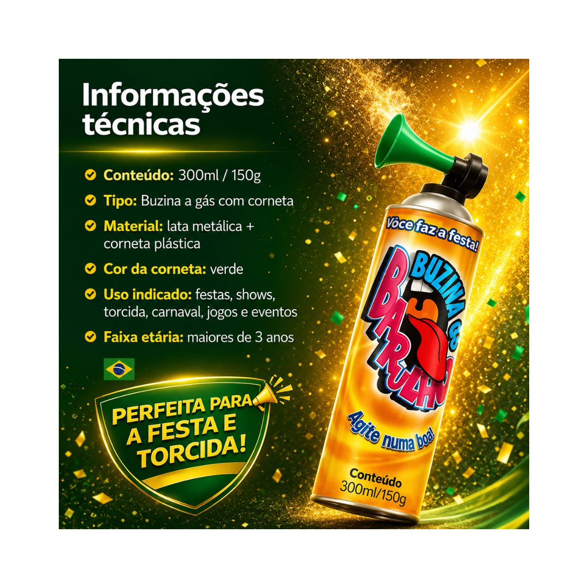 KIT BUZINA DO BARULHO "11739" TB 166