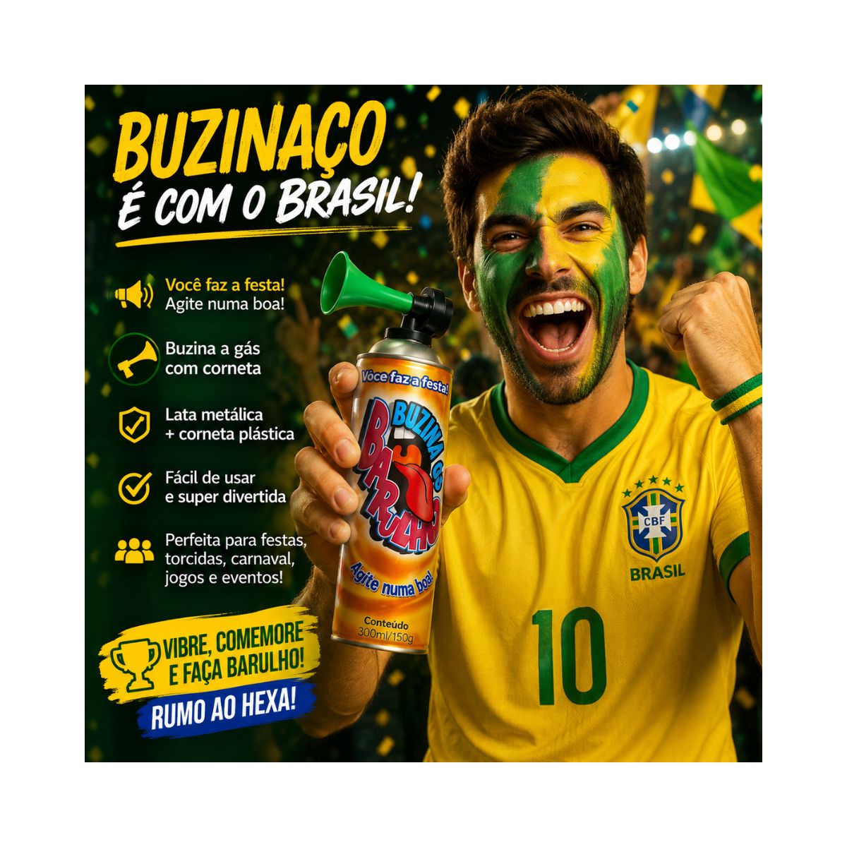KIT BUZINA DO BARULHO "11739" TB 166