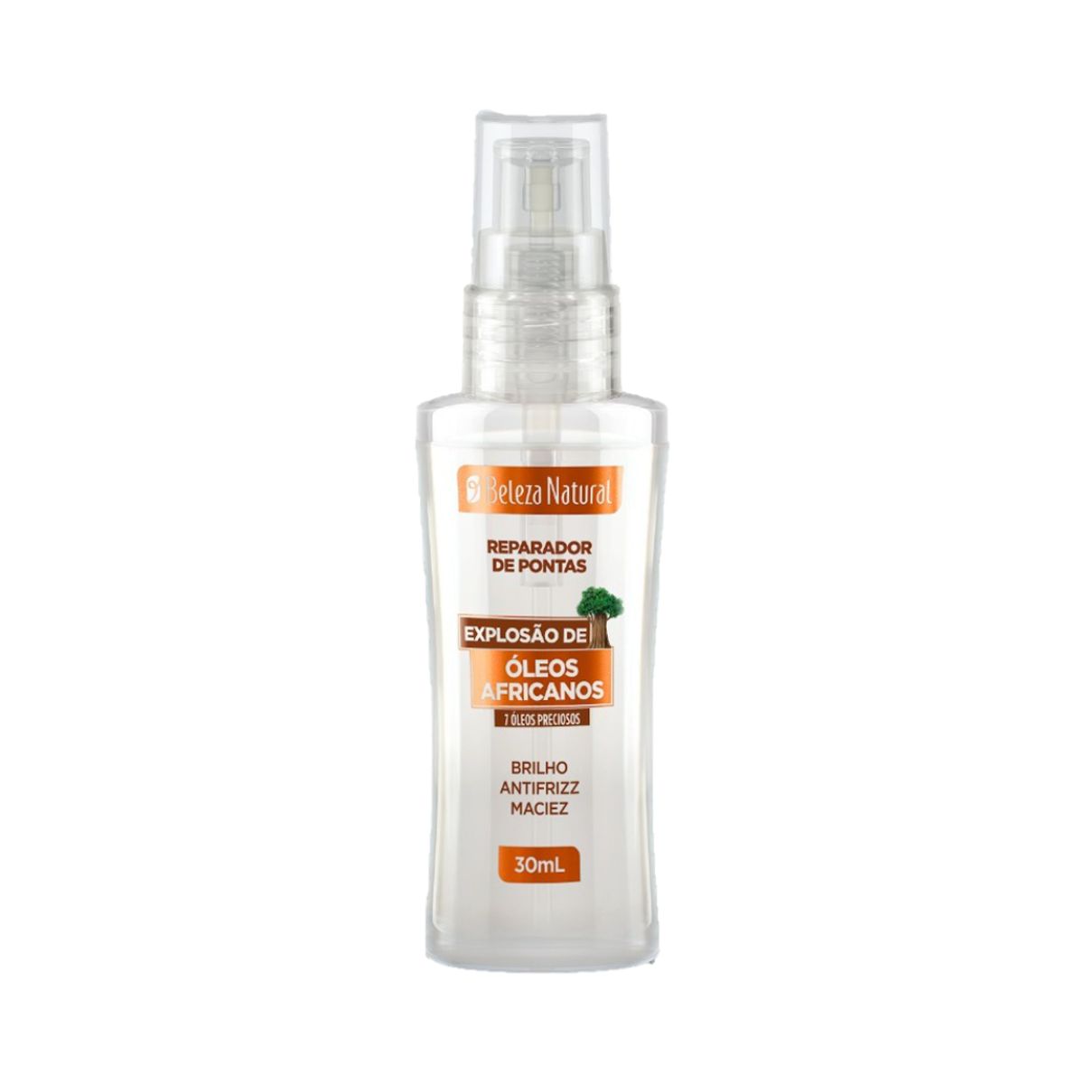 REPARADOR DE PONTAS EXPLOSÃO DE ÓLEOS AFRICANOS BELEZA NATURAL 30ML