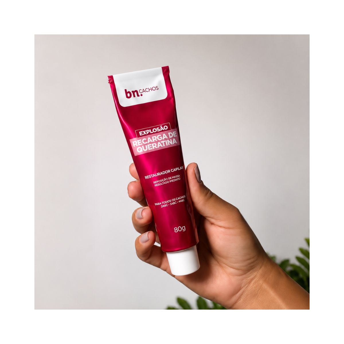 RECARGA DE QUERATINA BELEZA NATURAL 80G