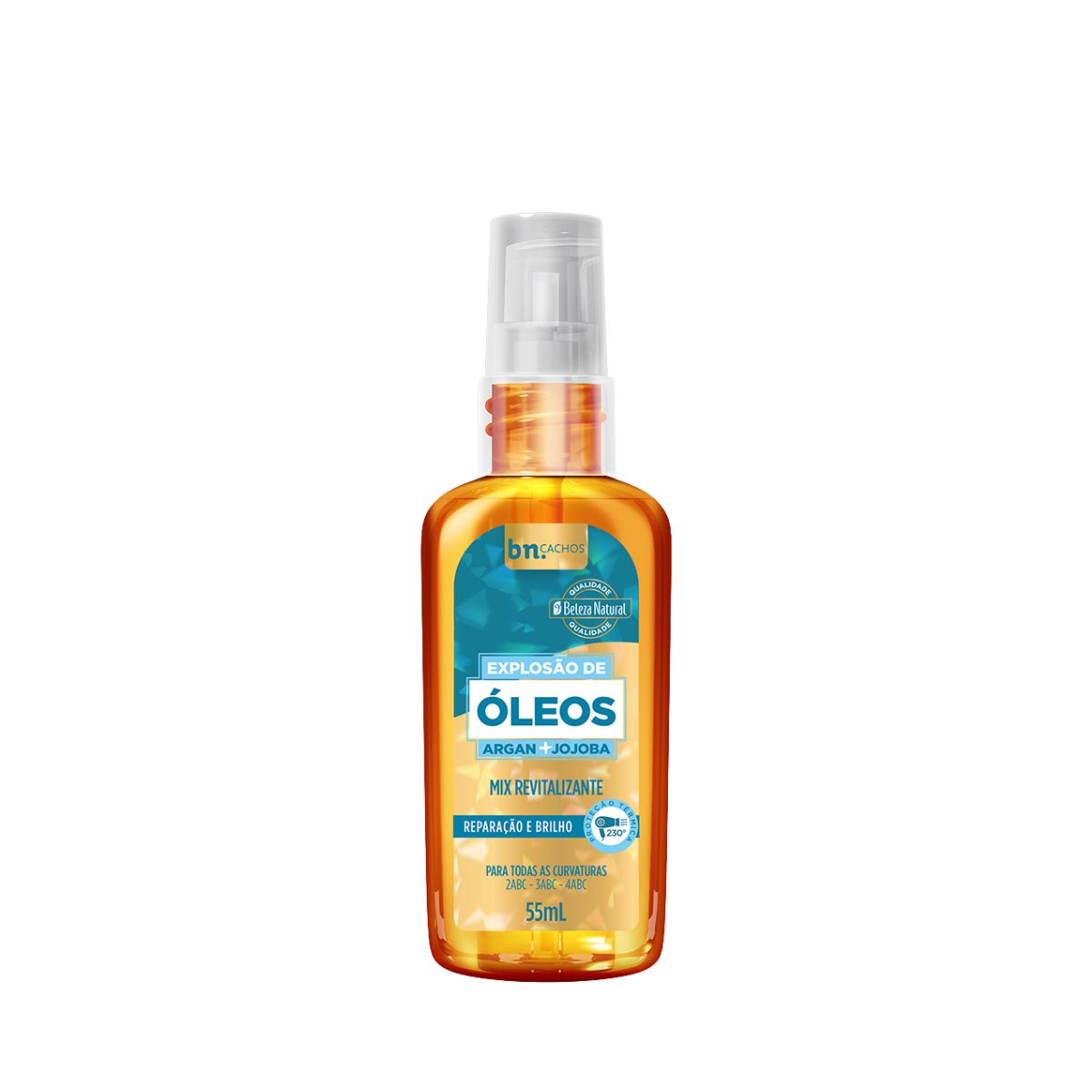 EXPLOSÃO ÓLEOS JOJOBA E ARGAN BELEZA NATURAL 55ML