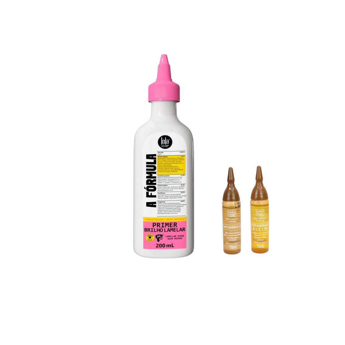 KIT PRIMER A FORMULA LOLA 200 ML COM 2 AMPOLAS NATUHAIR