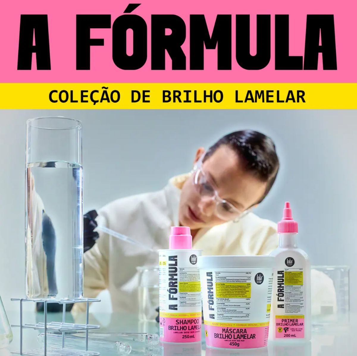 KIT PRIMER A FORMULA LOLA 200 ML COM 2 AMPOLAS NATUHAIR