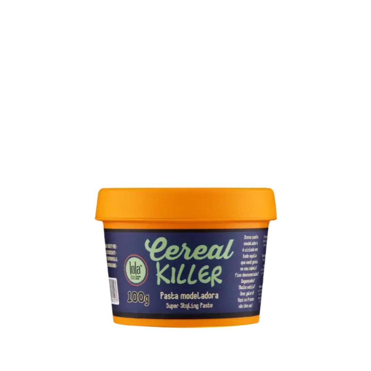 KIT PASTA CEREAL KILLER LOLA COSMETICS 100G COM 2 AMPOLAS NATUHAIR
