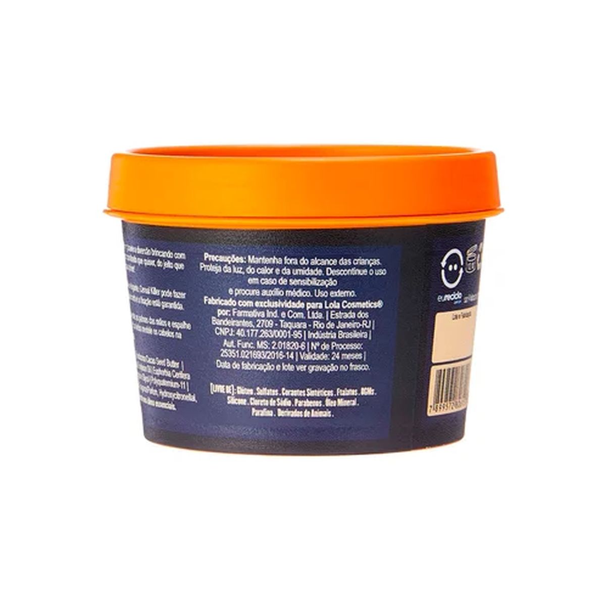 KIT PASTA CEREAL KILLER LOLA COSMETICS 100G COM 2 AMPOLAS NATUHAIR