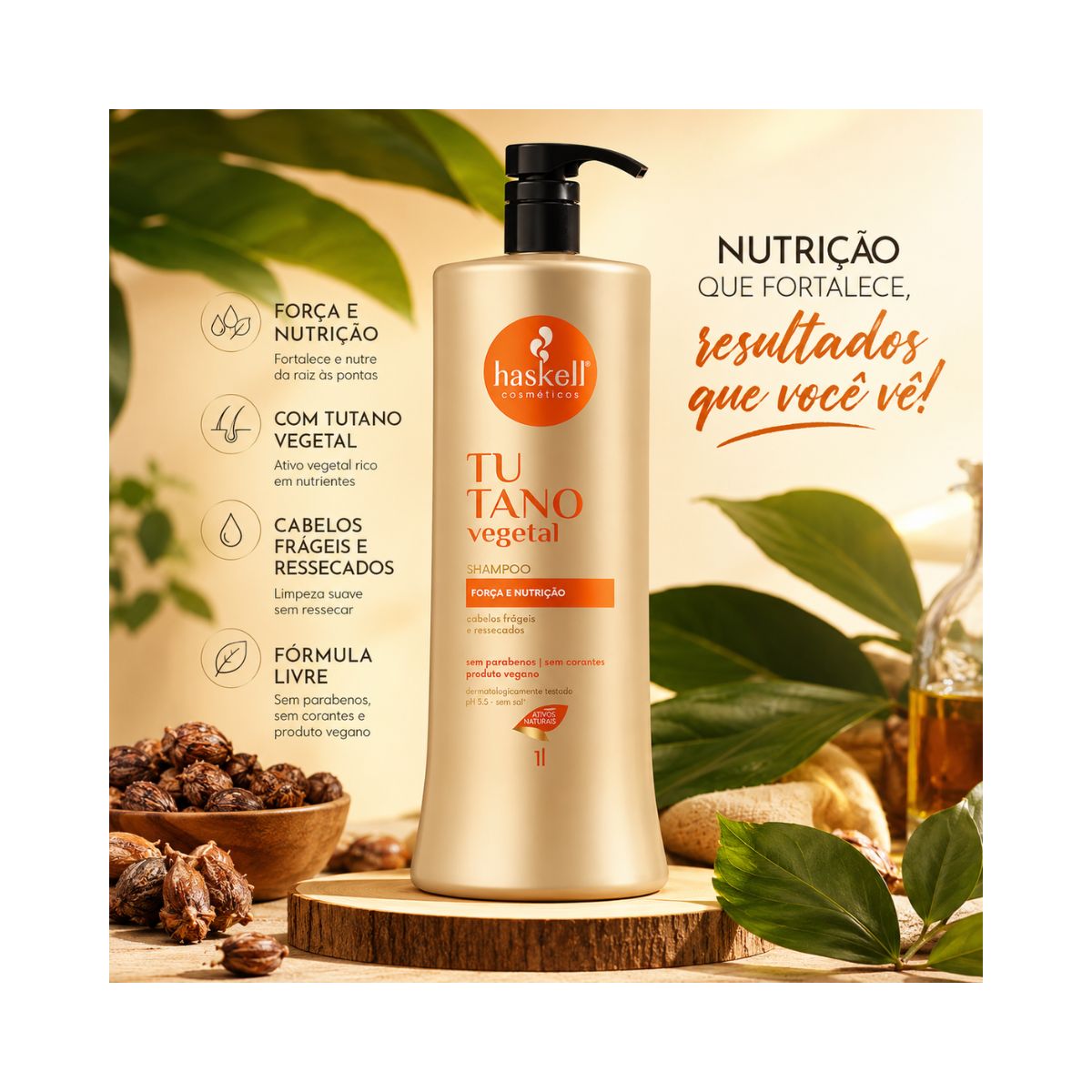 SHAMPOO TUTANO HASKELL 1L