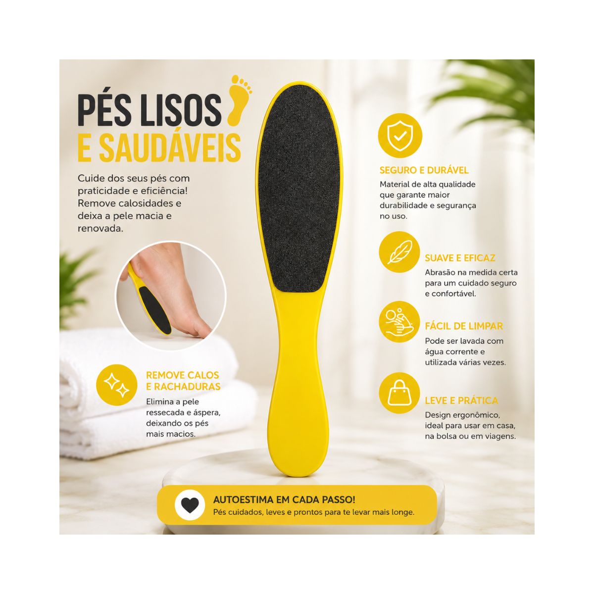 LIXA PARA PÉ RASKALO CONFORTO 1021