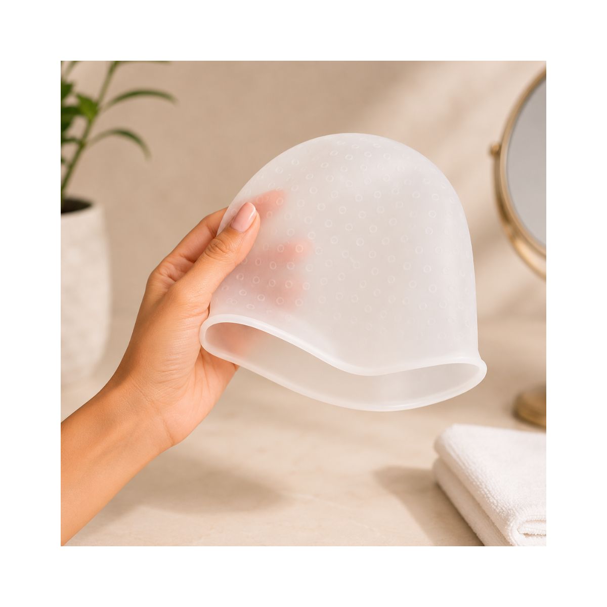 TOUCA RASKALO DE SILICONE SEM ALÇA 5019