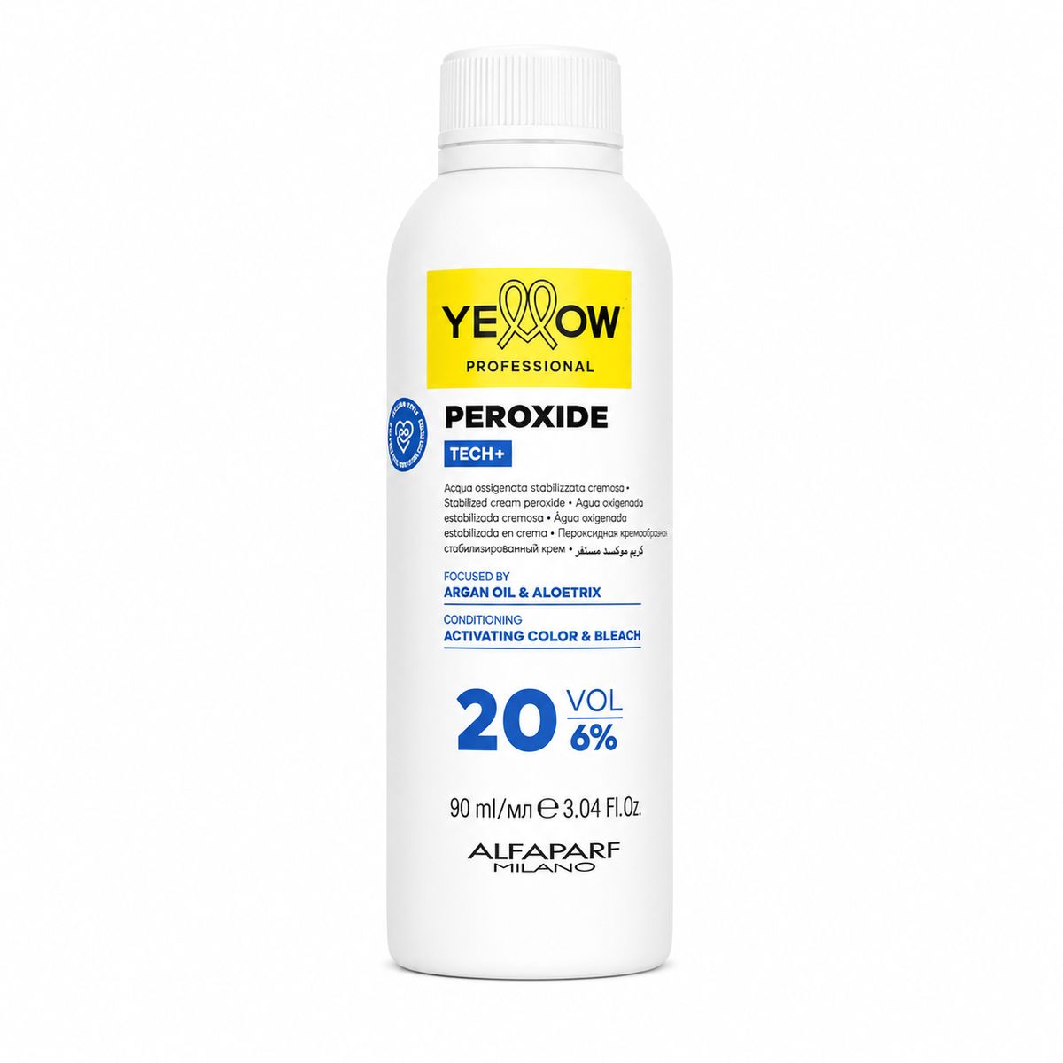 KIT COLORAÇÃO YELLOW 1.0 PRETO + OX 20V 90ML + AMPOLA NATUHAIR