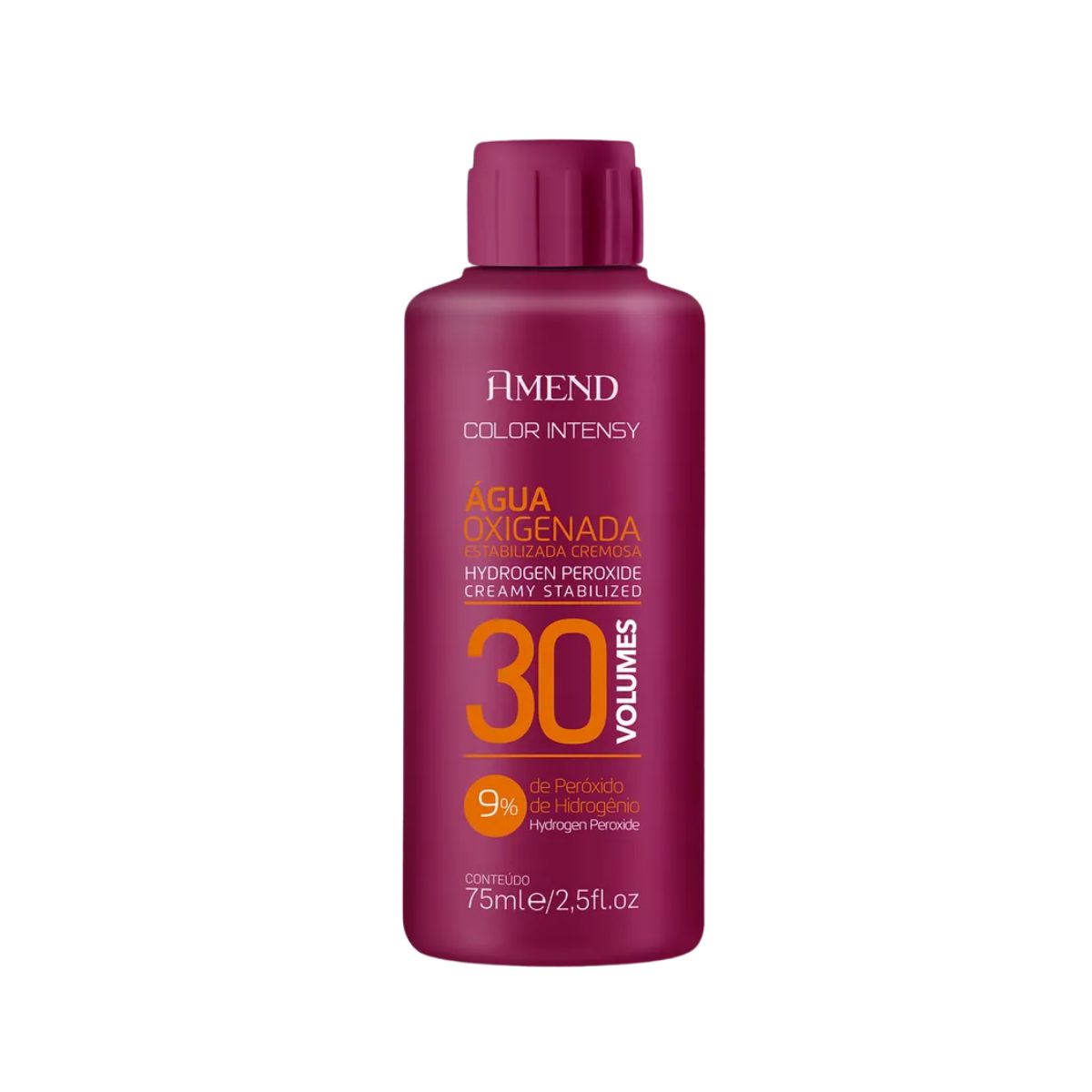 ÁGUA OXIGENADA 30 VOLUMES AMEND 75ML