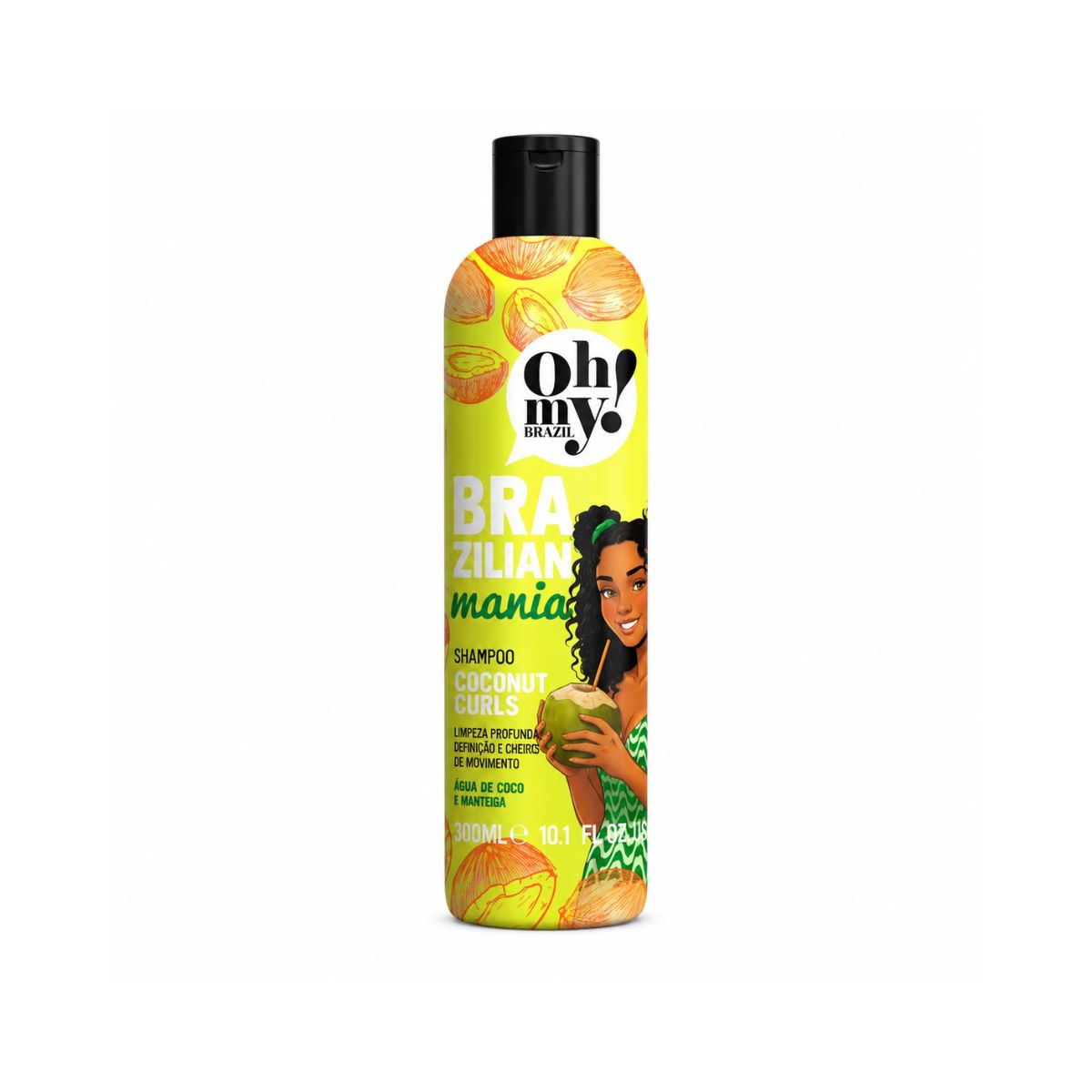SHAMPOO COCONUT CURLS BRAZILIAN MANIA OH MY 300ML