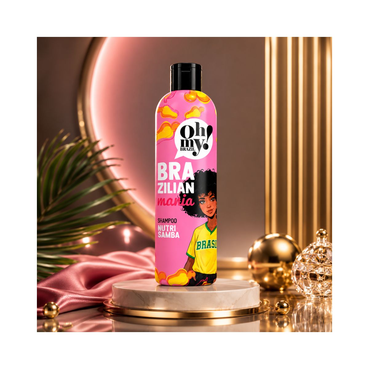 SHAMPOO NUTRI SAMBA BRAZILIAN MANIA OH MY 300ML