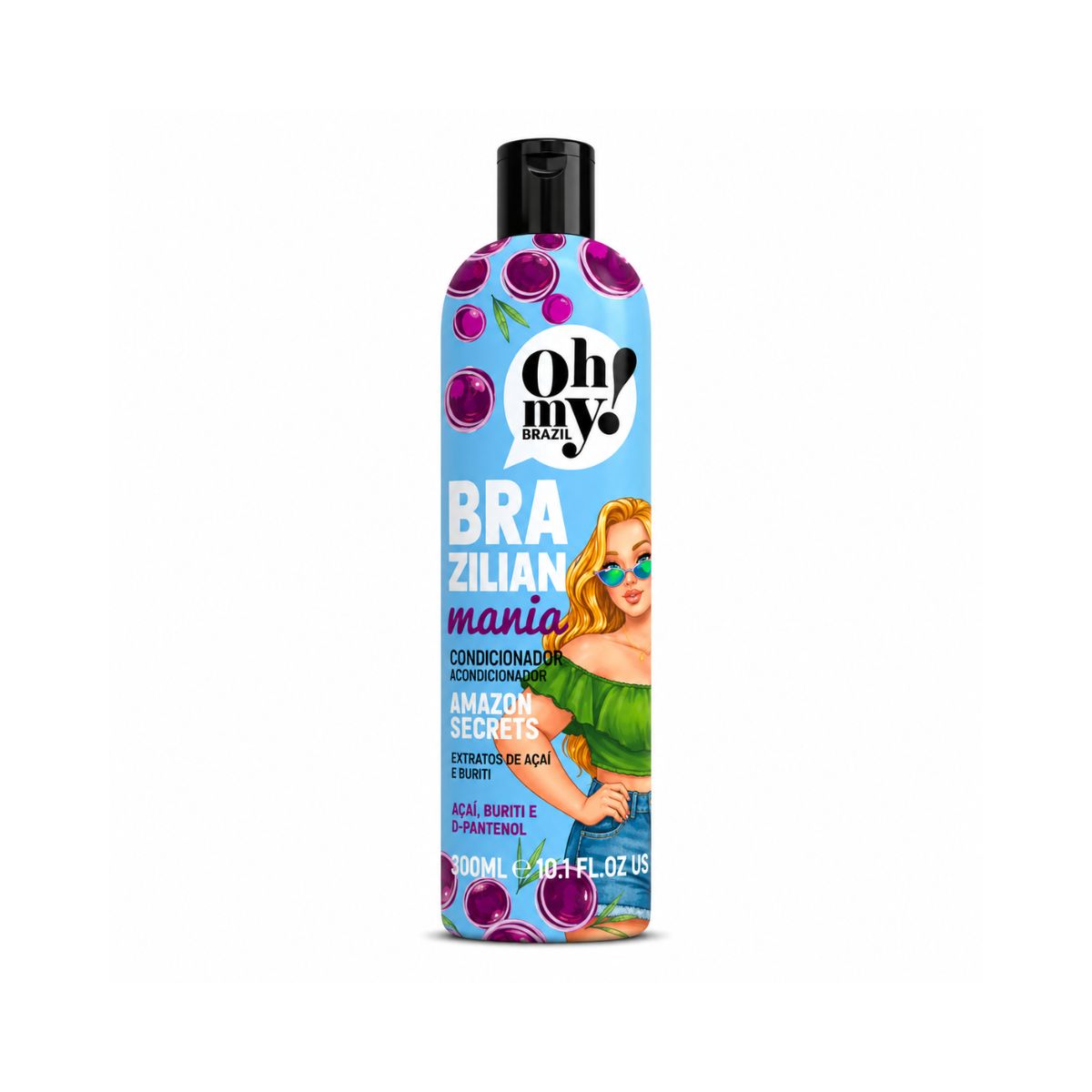 CONDICIONADOR AMAZON SECRETS BRAZILIAN MANIA OH MY 300ML