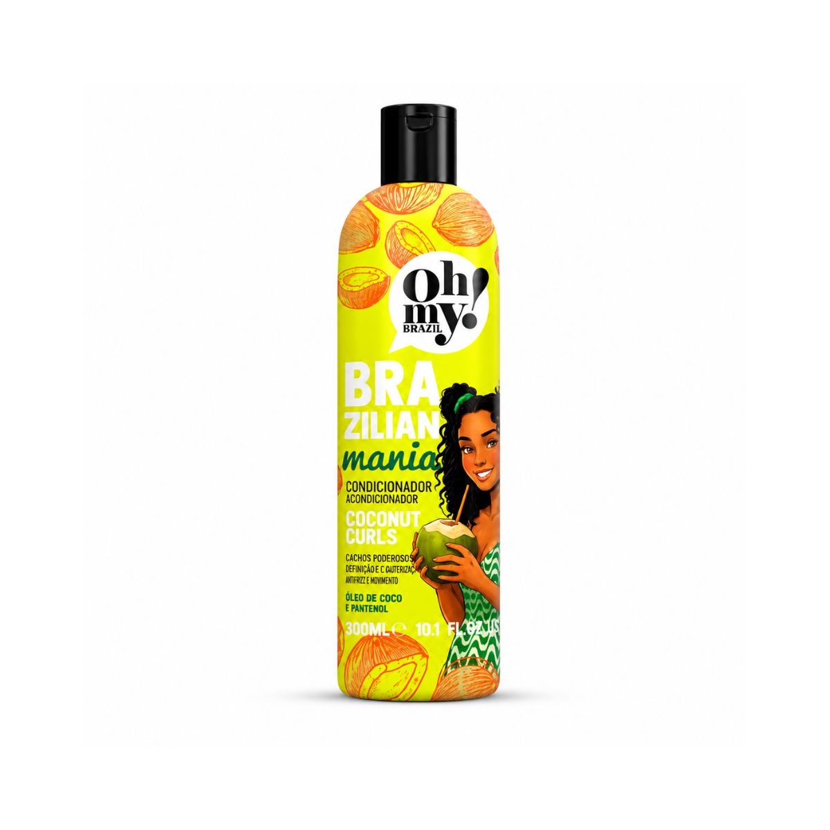 CONDICIONADOR COCONUT CURLS BRAZILIAN MANIA OH MY 300ML