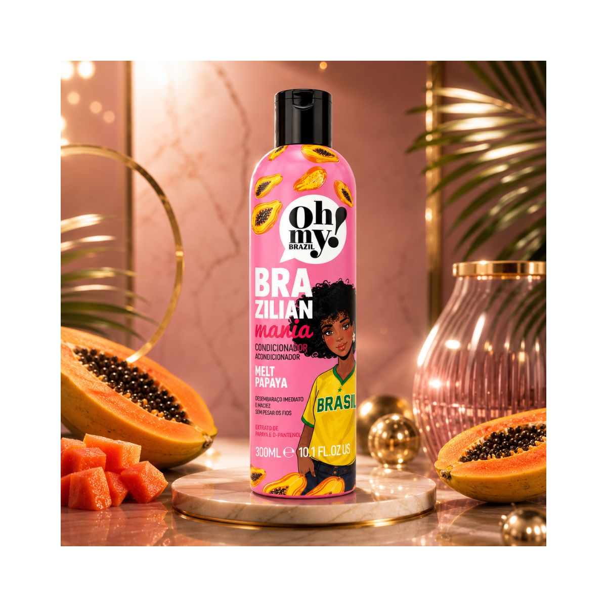 CONDICIONADOR NUTRI SAMBA BRAZILIAN MANIA OH MY 300ML