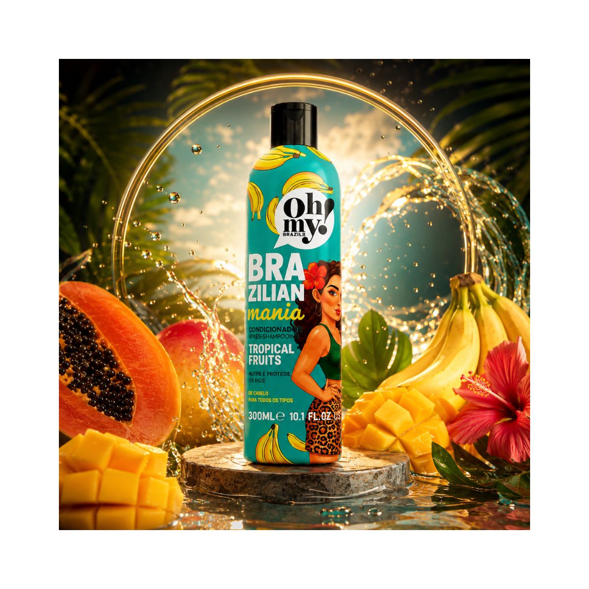 CONDICIONADOR TROPICAL FRUITS BRAZILIAN MAN OH MY 300ML