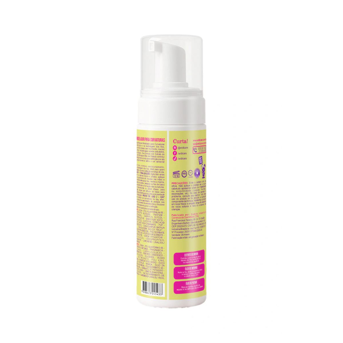 MOUSSE CURVATURAS PHYTOMANGA WIDI CARE 200ML