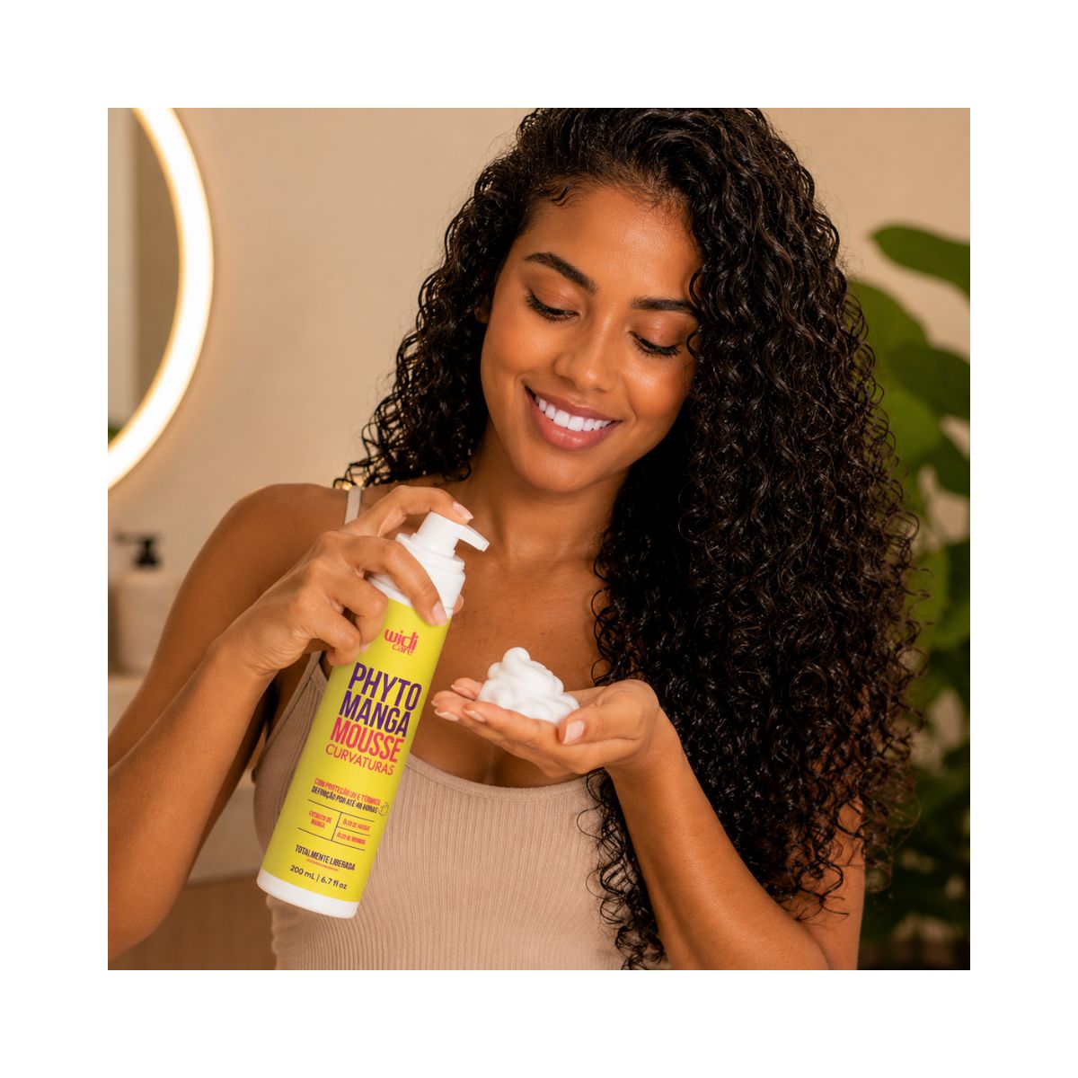 MOUSSE CURVATURAS PHYTOMANGA WIDI CARE 200ML