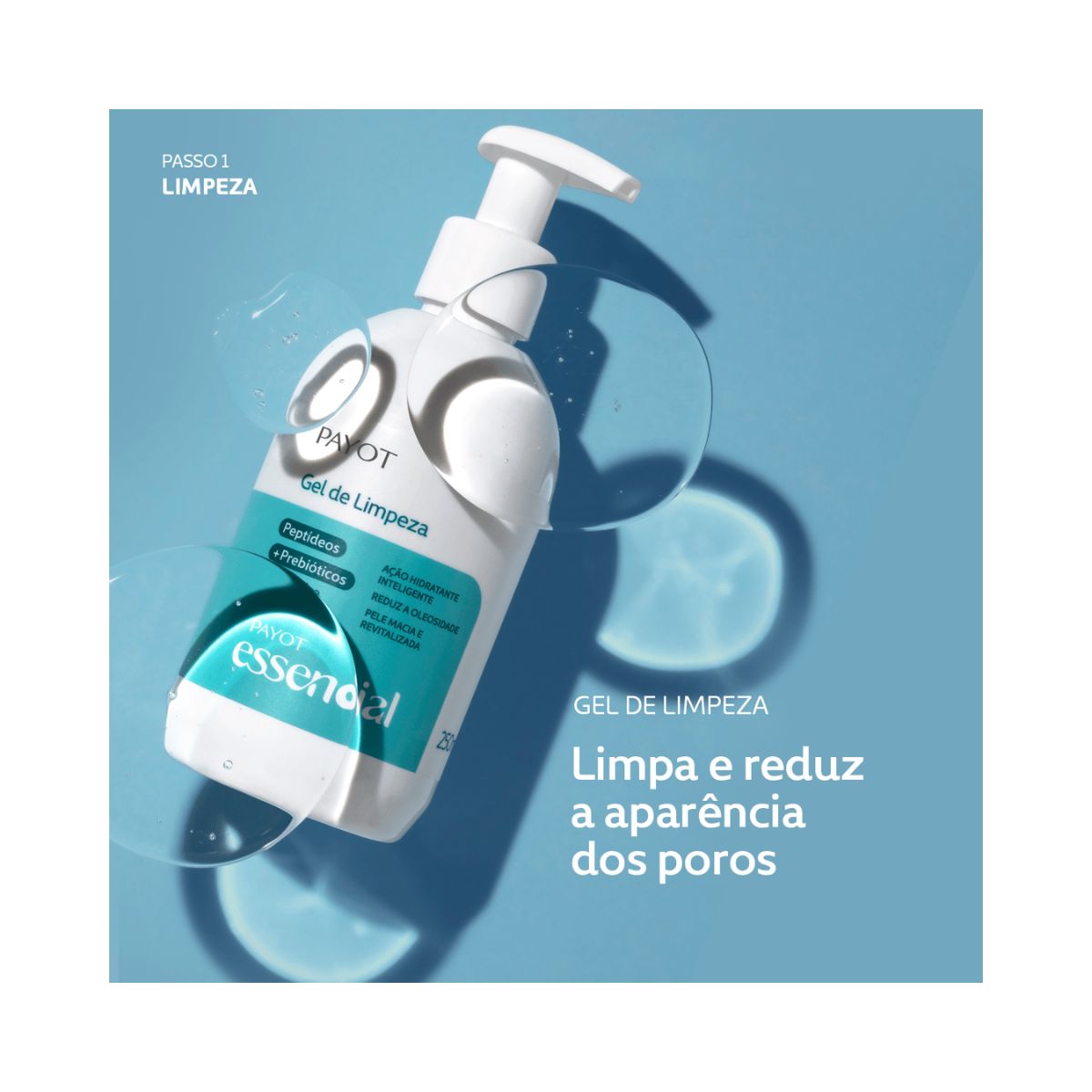 GEL FACIAL ESSENCIAL LIMPEZA PAYOT 250ML