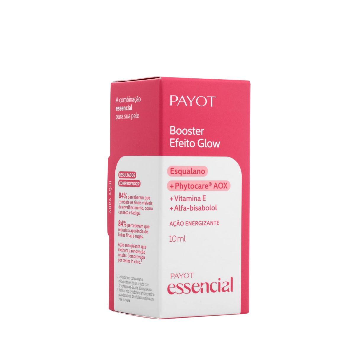 BOOSTER ESSENCIAL EFEITO- GLOW PAYOT 10ML